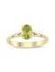 Peridot Oval Tektaş Yüzük resmi