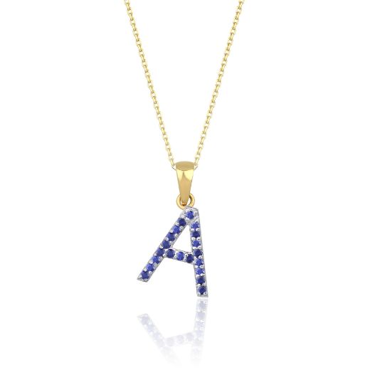 Safir Harf Kolye resmi