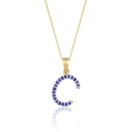Safir Harf Kolye resmi