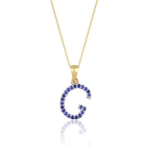Safir Harf Kolye resmi