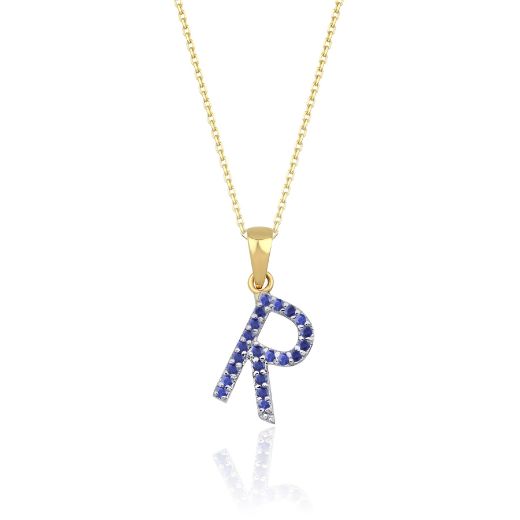 Safir Harf Kolye resmi