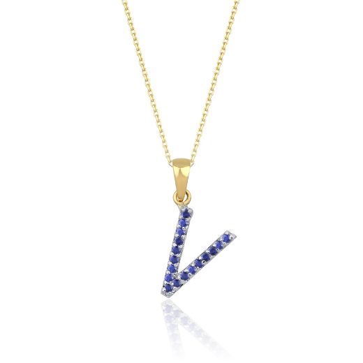Safir Harf Kolye resmi
