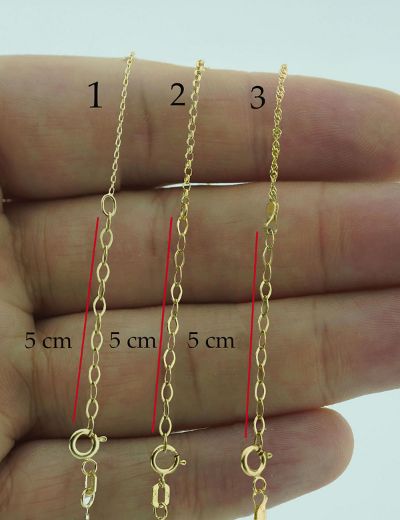 Oval Çerçeve Harf Altın Kolye / 14 Ayar resmi