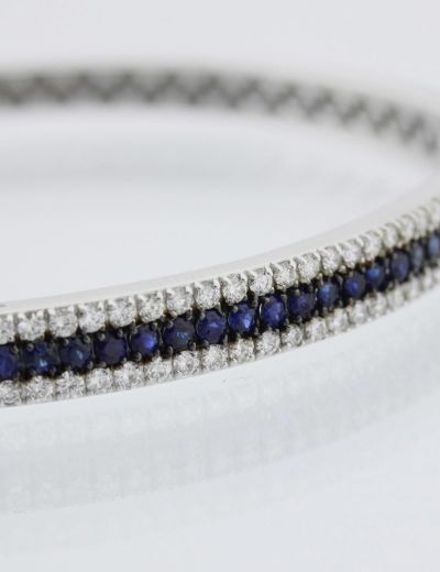 Safir Su Yolu Pırlanta Kelepçe resmi