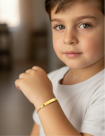 Gurmet Çocuk Künye Bileklik resmi