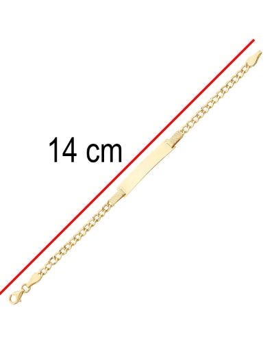 Klasik Gurmet Çocuk Künye Bileklik resmi