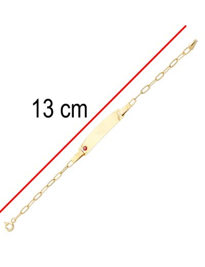 Altın Çocuk Künye Bileklik-Göz Boncuklu resmi