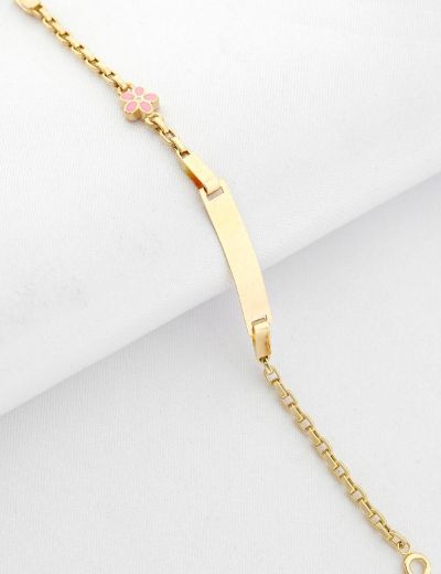 Papatya Bebek Künye Bileklik resmi