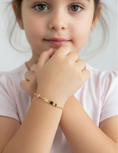 Papatya Bebek Künye Bileklik resmi