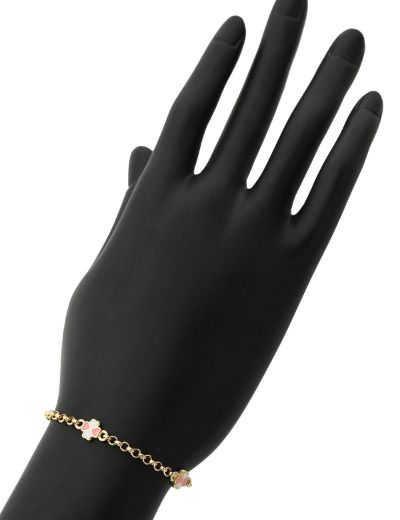 Zincir Kalp Çocuk Bileklik resmi