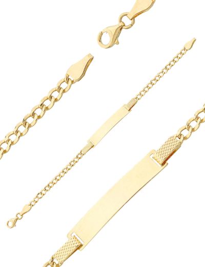 Klasik Gurmet Çocuk Künye Bileklik resmi