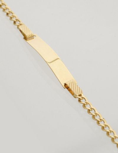 Klasik Gurmet Çocuk Künye Bileklik resmi