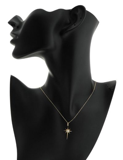 Kuzey Yıldızı Pırlanta Kolye resmi