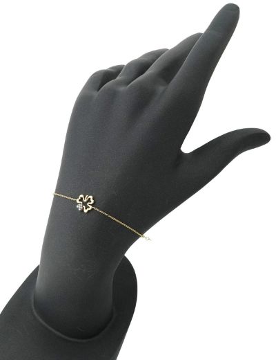 Pırlanta Yonca Bileklik resmi