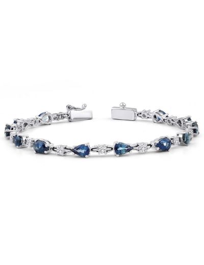 Damla Safir - Prılanta Bileklik resmi