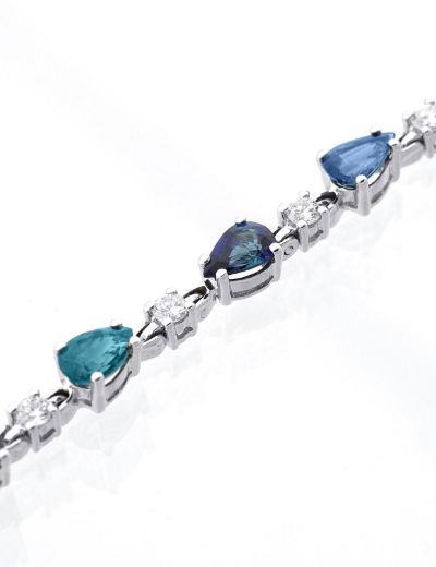 Damla Safir - Prılanta Bileklik resmi