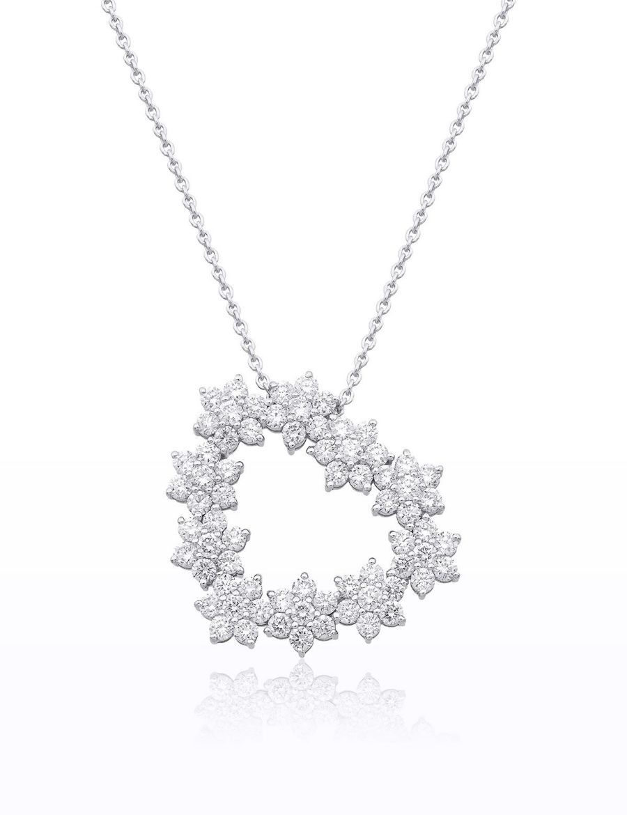 Flora Kalp Pırlanta Kolye resmi