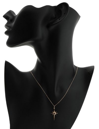 Kuzey Yıldızı Safir Kolye resmi