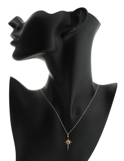 Kuzey Yıldızı Yakut Kolye resmi