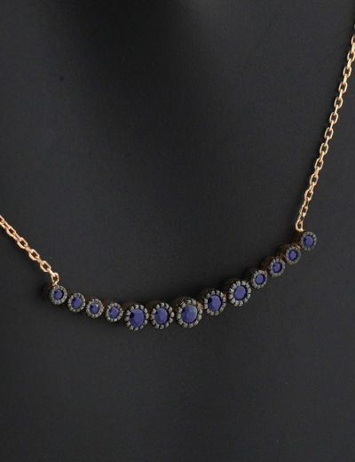 Su Yolu Safir Kolye resmi