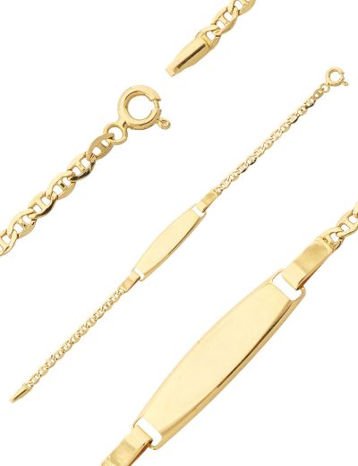 Bebek Künye Altın Bileklik resmi