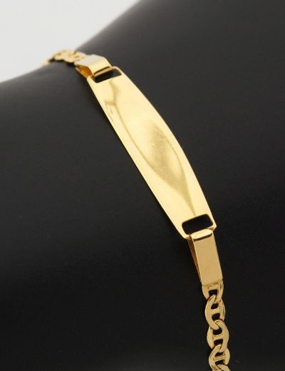 Bebek Künye Altın Bileklik resmi