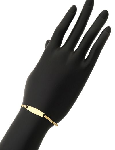 Bebek Künye Altın Bileklik resmi