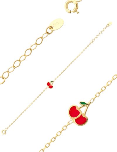 Mineli Kiraz Çocuk Bileklik resmi