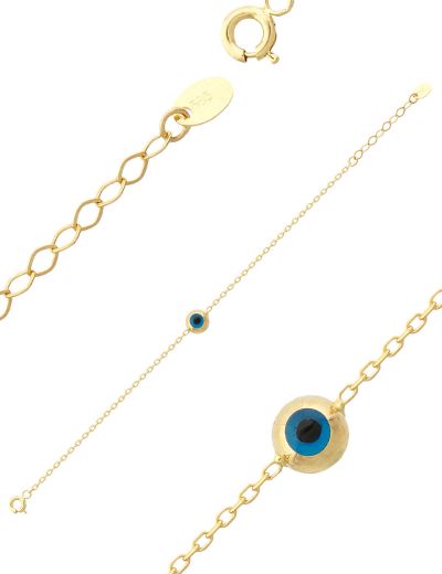 Nazar Boncuğu Çocuk Zincir Bileklik resmi