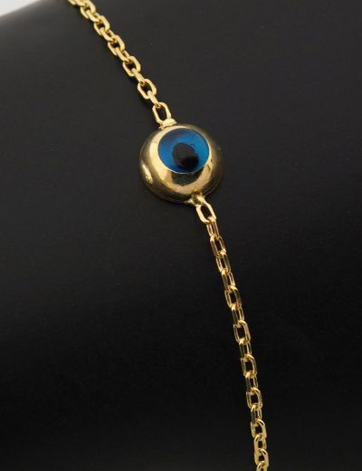 Nazar Boncuğu Çocuk Zincir Bileklik resmi