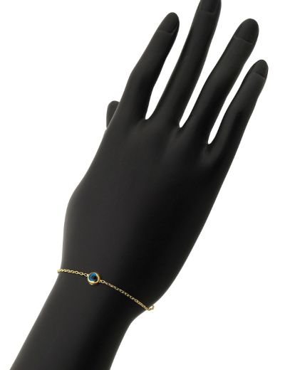 Nazar Boncuğu Çocuk Zincir Bileklik resmi