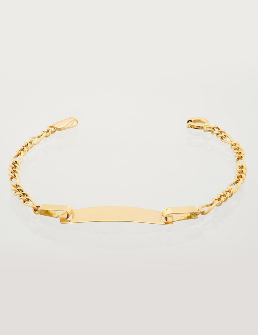 Altın Bebek Künye Bileklik resmi