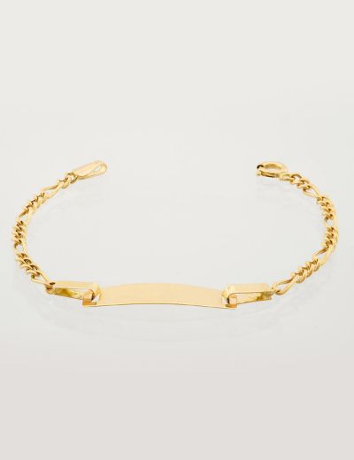 Altın Bebek Künye Bileklik resmi