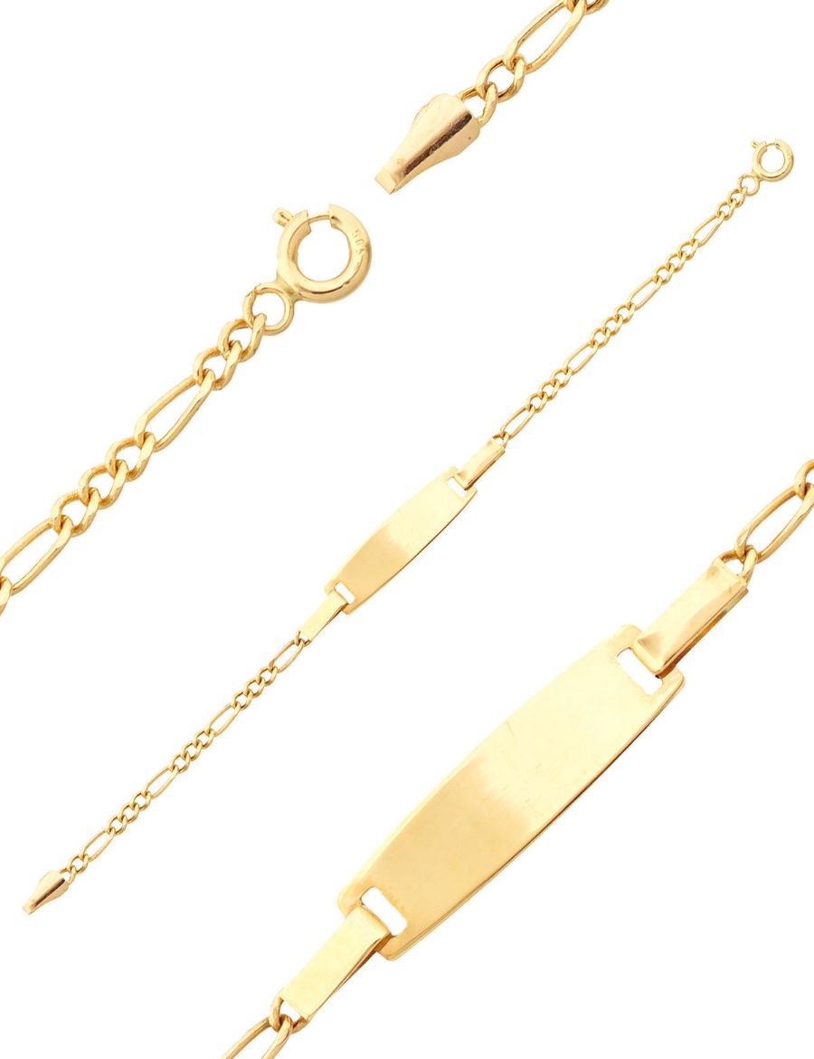 Altın Bebek Künye Bileklik