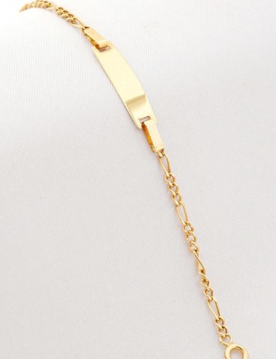 Altın Bebek Künye Bileklik