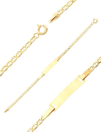 Altın Çocuk Künye Bileklik resmi