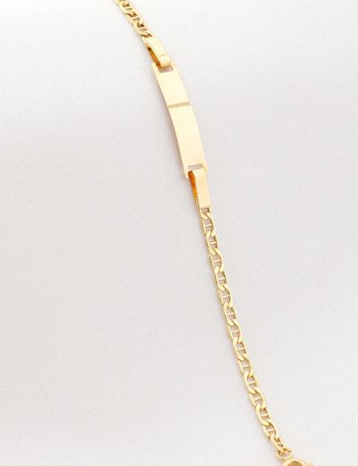 Altın Çocuk Künye Bileklik resmi