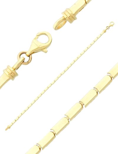 Geometrik Bar Altın Bileklik - 14 Ayar resmi