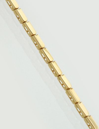 Geometrik Bar Altın Bileklik - 14 Ayar resmi