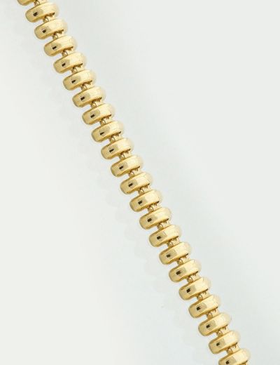 U-Kilit Tasarım Altın Bileklik-14 ayar resmi