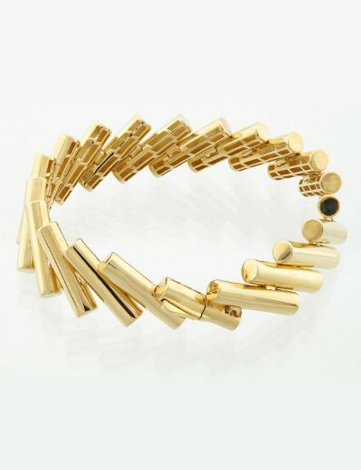 Melodi Bar Altın Bileklik-14 Ayar resmi