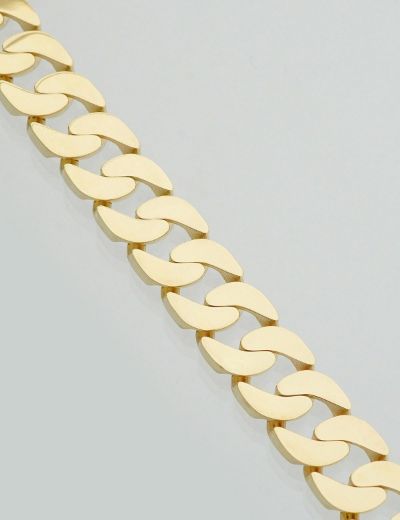 Monaco Chine Altın Gurmet Bileklik-14 Ayar resmi