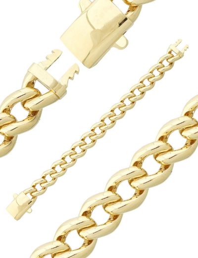 Bombeli Klasik Gurmet Altın Bileklik resmi