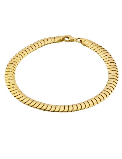 Herringbone 14 Ayar Altın Bileklik