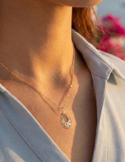 Altın Fantazi Kolye