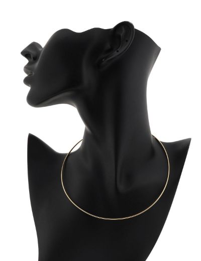 Balıksırtı 14 Ayar Altın Kolye Gerdanlık resmi