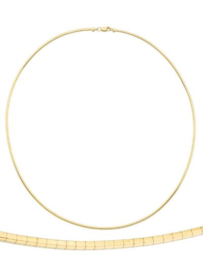 Balık Sırtı 14 Ayar Altın Kolye Gerdanlık resmi