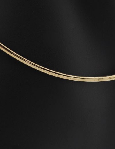 Balık Sırtı 14 Ayar Altın Kolye Gerdanlık resmi