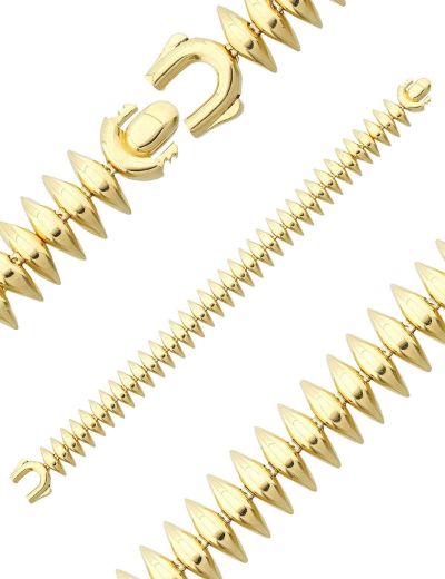 Markiz Altın Füzyon Bileklik - 14 Ayar resmi