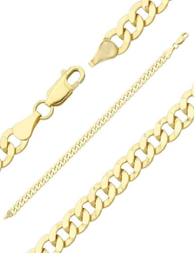 Gurmet Altın Zincir Bileklik-14 Ayar resmi